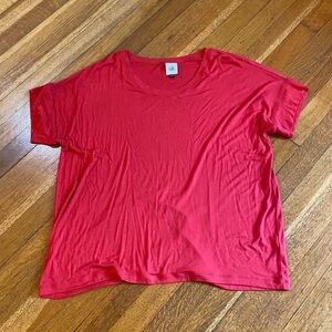 CAbi Oversized Short Sleeved Shirt